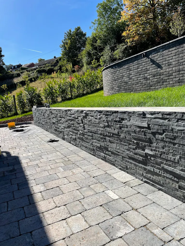 Natural Stone Cladding Garden Wall